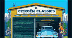 Desktop Screenshot of citroenclassics.co.uk